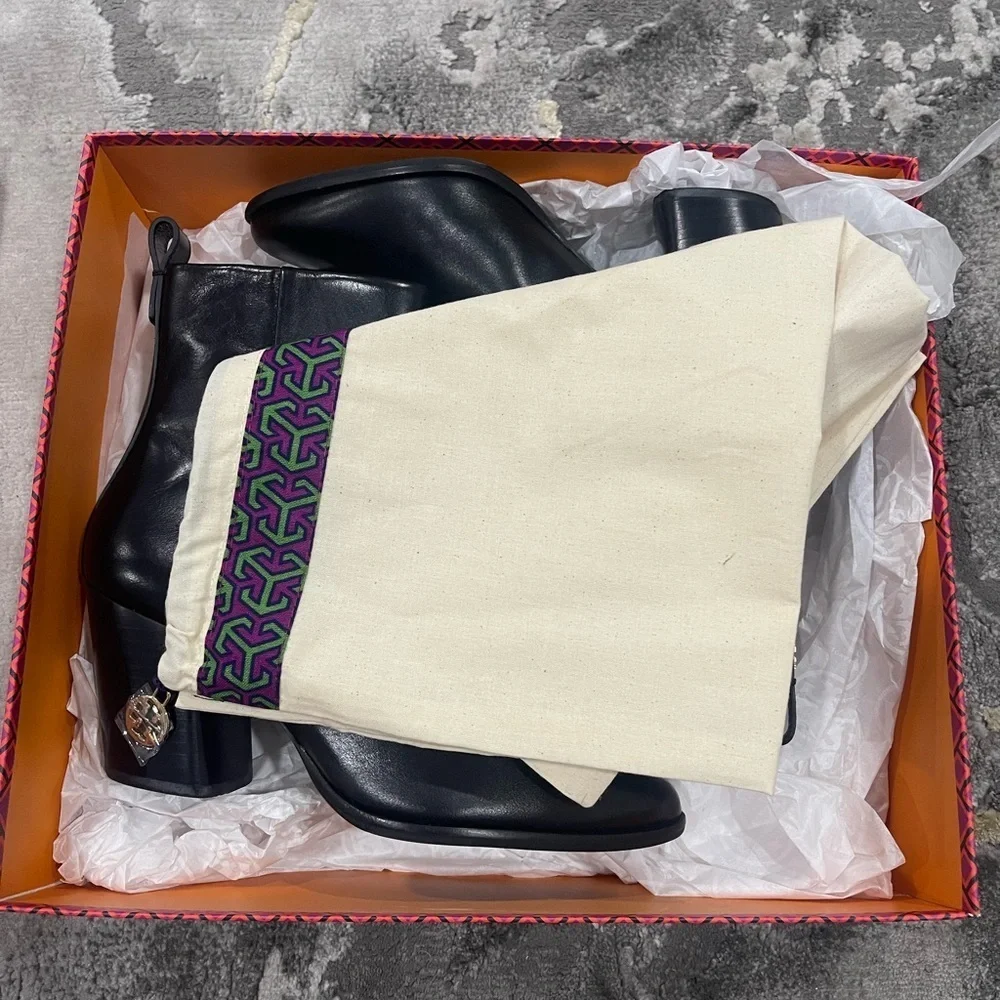 Tory Burch Black Boots
